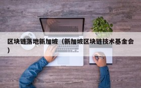 区块链落地新加坡(新加坡区块链技术基金会)
