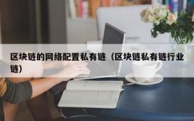 区块链的网络配置私有链(区块链私有链行业链)