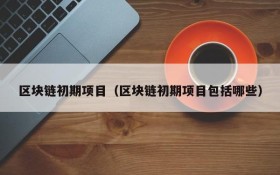 区块链初期项目(区块链初期项目包括哪些)