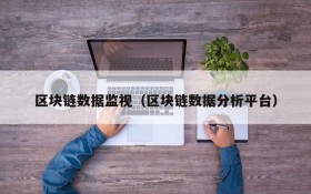 区块链数据监视(区块链数据分析平台)