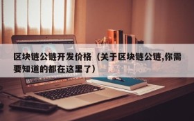 区块链公链开发价格(关于区块链公链,你需要知道的都在这里了)