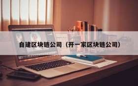 自建区块链公司(开一家区块链公司)