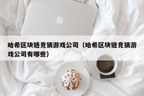 哈希区块链竞猜游戏公司（哈希区块链竞猜游戏公司有哪些）