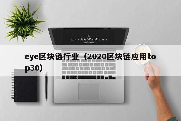 eye区块链行业（2020区块链应用top30）