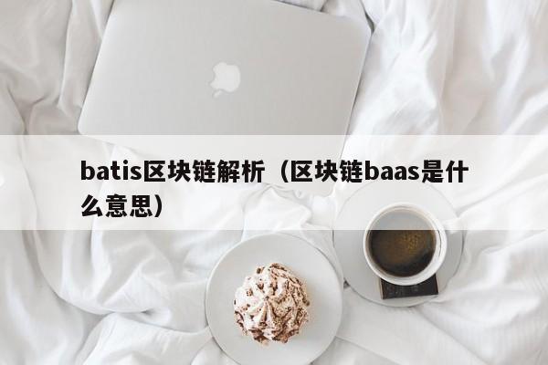 batis区块链解析（区块链baas是什么意思）