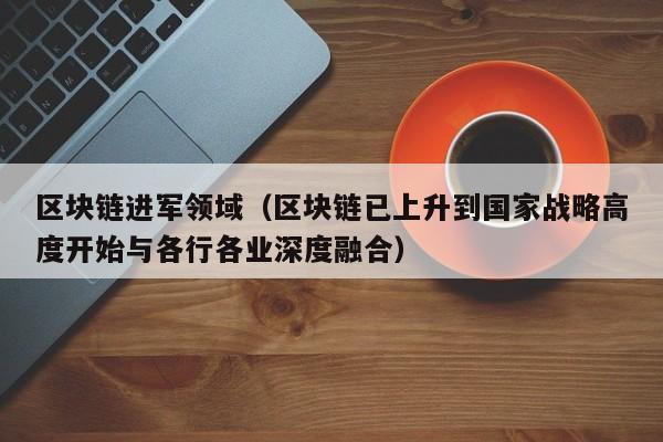 区块链进军领域（区块链已上升到国家战略高度开始与各行各业深度融合）