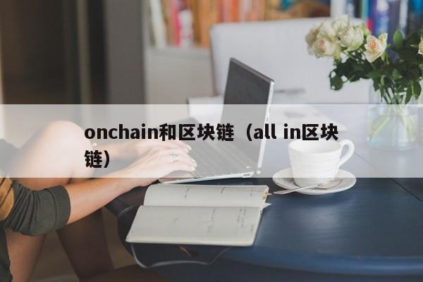onchain和区块链（all in区块链）