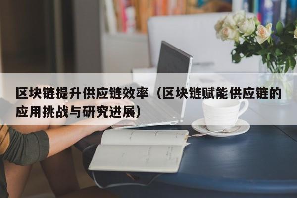 区块链提升供应链效率（区块链赋能供应链的应用挑战与研究进展）
