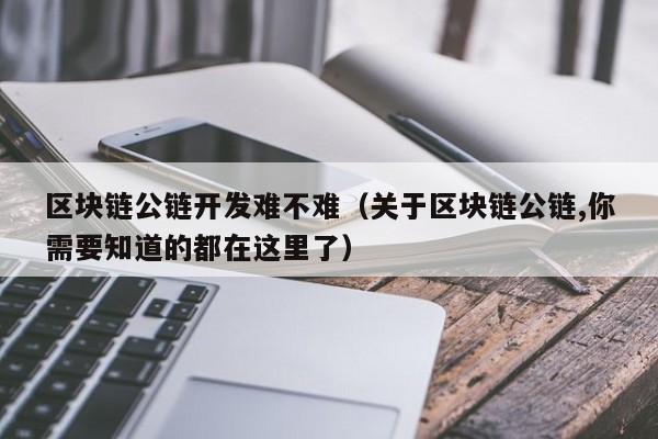区块链公链开发难不难（关于区块链公链,你需要知道的都在这里了）