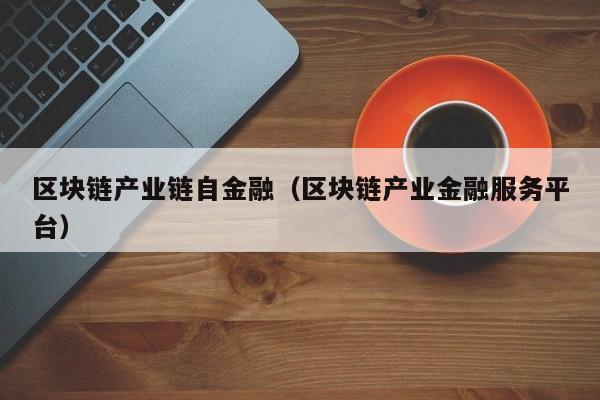 区块链产业链自金融（区块链产业金融服务平台）