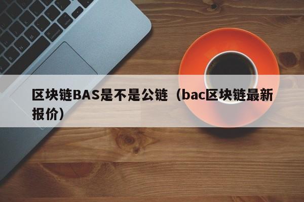 区块链BAS是不是公链（bac区块链最新报价）