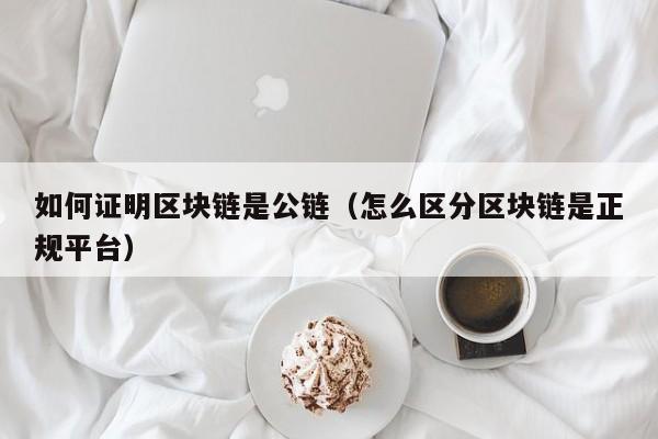 如何证明区块链是公链（怎么区分区块链是正规平台）