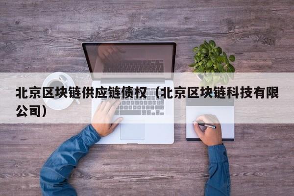 北京区块链供应链债权（北京区块链科技有限公司）